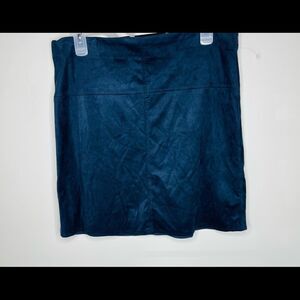 Max Studio Faux Leather Mini Skirt